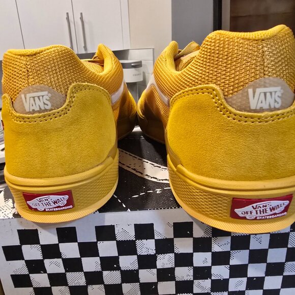 Vans Ave 2.0 'Gold' Skateboarding VN0A2Z3HGLD Shoes Sneakers Mens Size 11 NEW - Picture 5 of 14